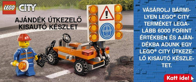 LEGO City ajándék akció