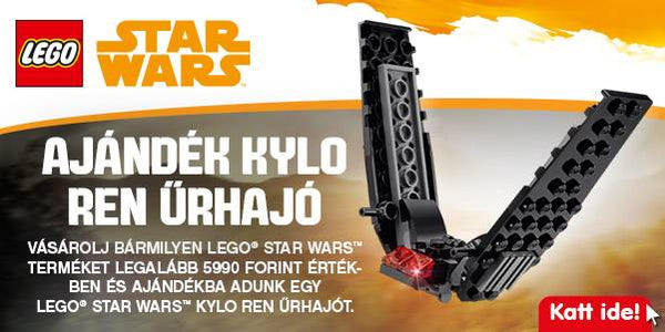 LEGO Star Wars Kylo Ren űrhajó ajándékba