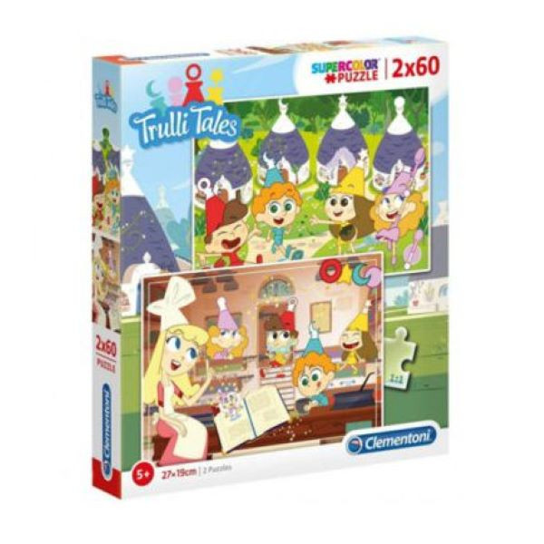 Clementoni - Trulli tales 2 x 60 db-os puzzle termék 2. képe
