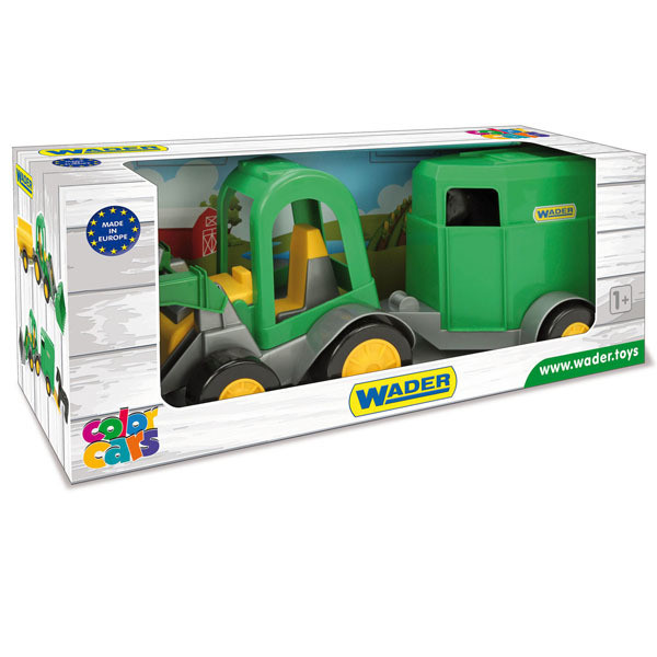 Wader - Farmer buggy autó lószállító utánfutóval termék 2. képe