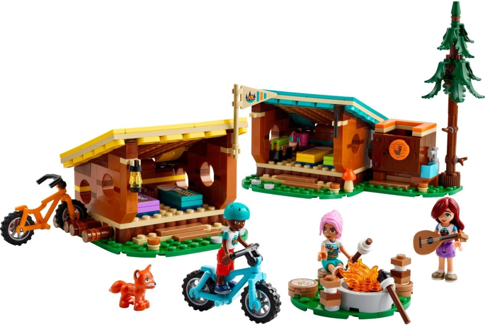 LEGO® Friends: 42624 Otthonos kabinok a kalandtáborban termék 2. képe