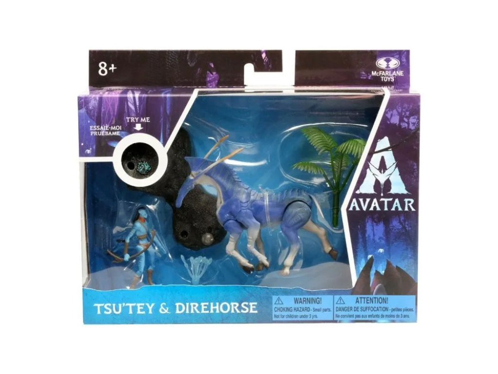 Avatar: World of Pandora - Tsu&#039;tey és Direhorse akciófigura szett akciós termékkép 1