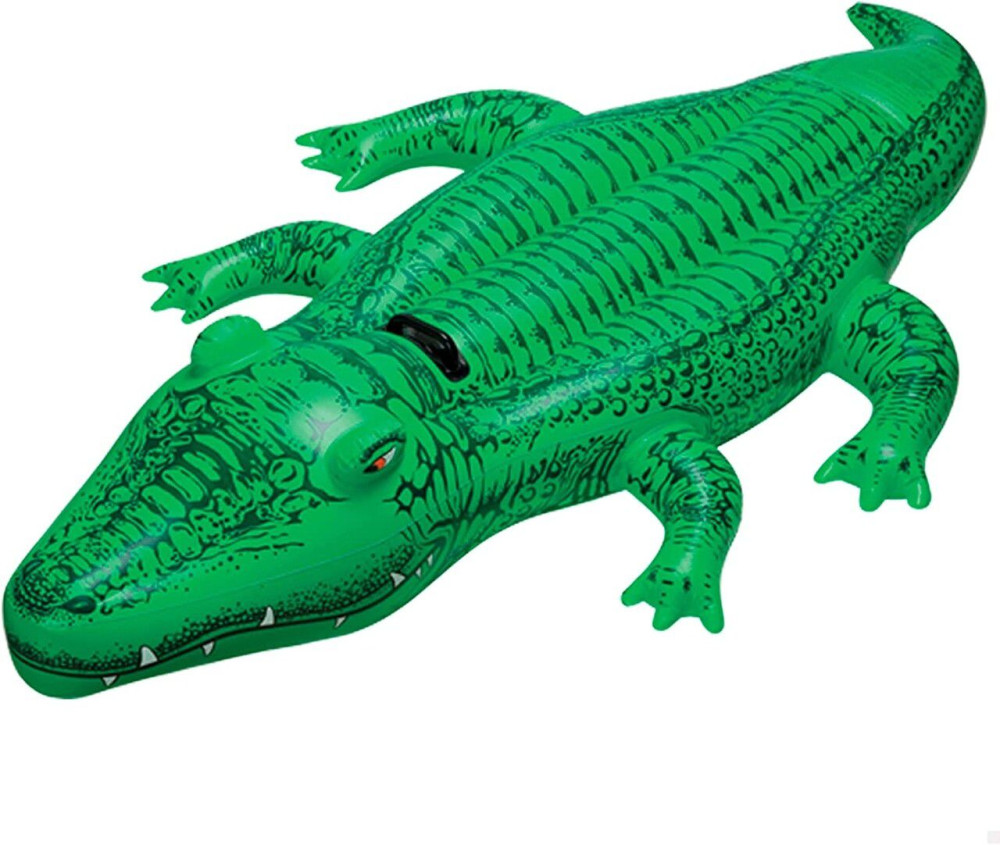 Intex - Krokodil Lovaglómatrac 168 x 86 cm-es akciós termékkép 1