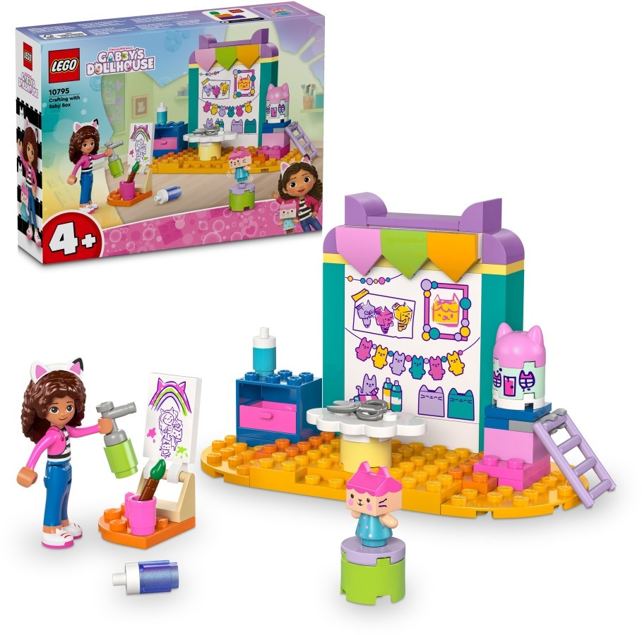 LEGO® Gabby babaháza: 10795 Barkácsolás Pici Dobozzal akciós termékkép 1