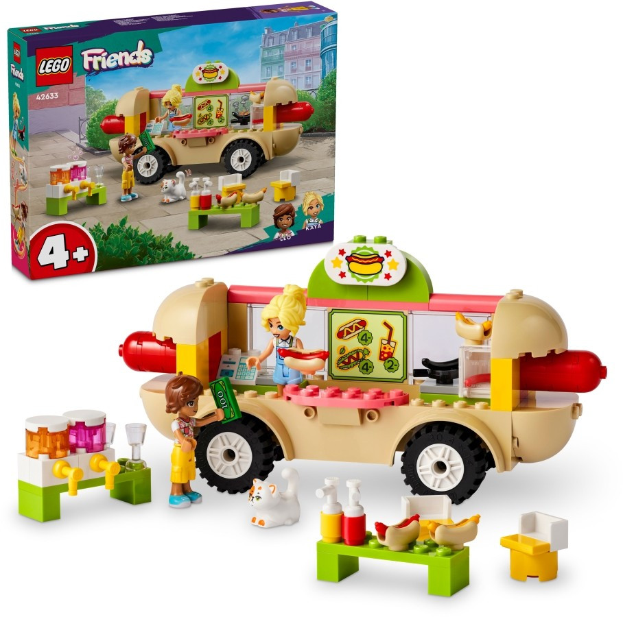 LEGO® Friends: 42633 Hot dog árus büfékocsi akciós termékkép 1
