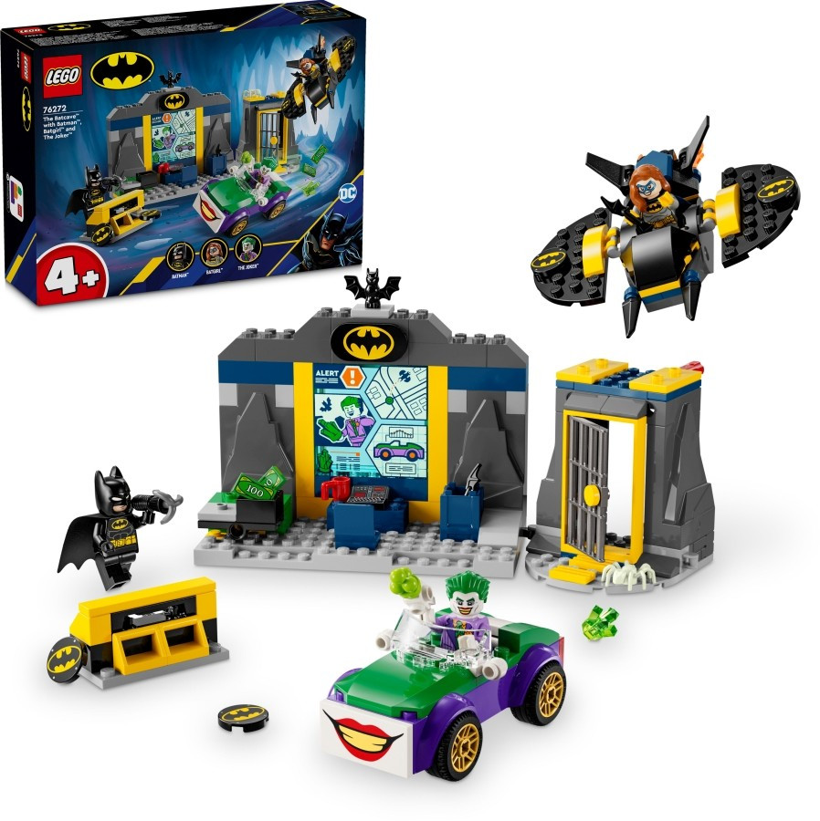 LEGO® Super Heroes: 76272 A Denevérbarlang, Batman, Batgirl és Joker akciós termékkép 1
