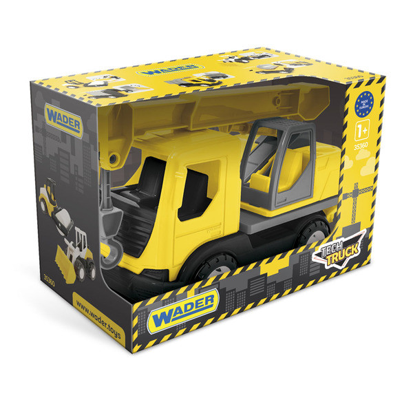 Wader - Tech Truck darus autó 26 cm-es akciós termékkép 1